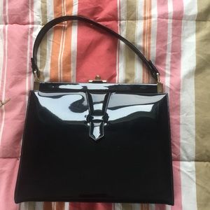 Vintage Paristyle patent leather purse EUC